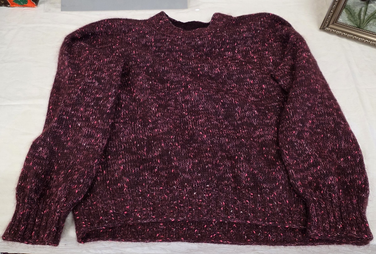 Tweedy jumper by Daryl